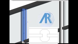 Creating Custom Shaped Mullions Revit Tutorial [upl. by Concha]