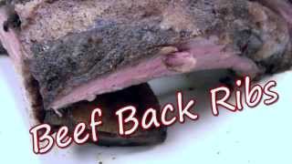 AmeriQue Cookshacks Beef Back Ribs [upl. by Assened194]