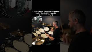 MGLA  EXERCISES IN FUTILITY II  DRUMS  Darkside  How to play it [upl. by Tsyhtema860]