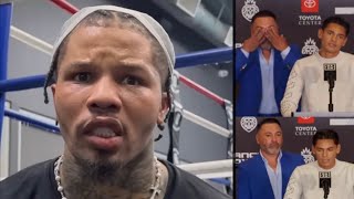 Gervonta Davis Reacts to Ryan Garcia DISSING Bernard Hopkins Oscar Dela Hoya amp Golden Boy [upl. by Dinnie]