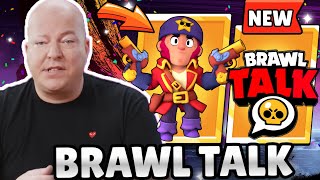 FRANK EXPLAINED📣ALL DETAILS ABOUT PIRATE SKINS 😱BRAWL TALK and MORE  Brawl Stars [upl. by Murial]