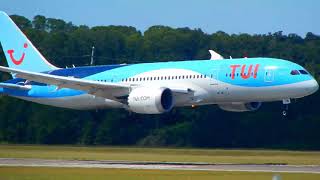 Plane Spotting KSFB Orlando Sanford Intl Airport ALLEGIANT TUI FLY [upl. by Zolly]