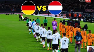 Germany vs Netherlands  Friendly 2024  Full Match All Goals  Penalty Shootout  PES Gameplay PC [upl. by Nalak]