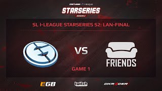 FRIENDS vs EG Game 1 SL iLeague StarSeries S2 LANFinal [upl. by Tannie]