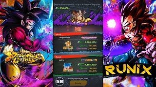 Dragon Ball Legends  Hyperdimensional CoOp VS Gogeta  Beginner [upl. by Nimajeb]