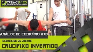 Análise de Exercício 40  Crucifixo invertido em pé [upl. by Anton]