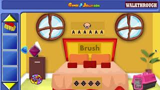 Small Cat Escape Walkthrough  Games2Jolly [upl. by Garbers]