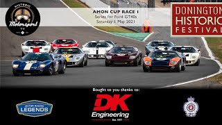 Amon Cup Race  Donington Historic Festival 2021 [upl. by Fagaly]