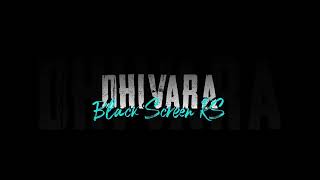 🏔️ Dhivara Song Lyrics 🏹  Black Screen Video  Telugu Whatsapp Status  BlackScreenRS [upl. by Kilby2]