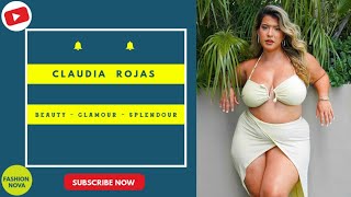 CLAUDIA ROJAS š’ˇ CURVY BEAUTIFUL MODELS ALLUREFIGUREBEAUTYSKIN [upl. by Ahsinik248]