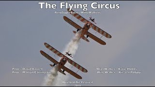 The Amazing Flying Circus AeroSuperBatics Wing Walkers  Duxford Air Festival 2018 [upl. by Airottiv142]