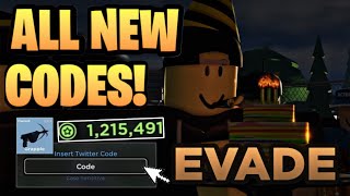 NEW ALL WORKING CODES FOR EVADE IN SEPTEMBER 2024 ROBLOX EVADE CODES [upl. by Nalloh925]