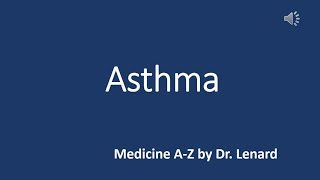 Asthma Pathophysiology classification and Management [upl. by Oswin487]