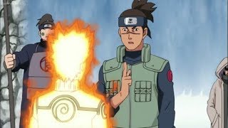 Iruka Sees Narutos Nine Tails Chakra Mode For The First Time Naruto Shippuden [upl. by Ahsiekit]