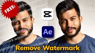 Free 2024How to Remove Watermark from Video with Capcut and After Effect [upl. by Zollie834]