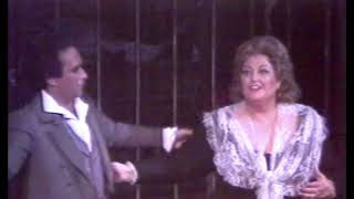 Montserrat Caballé  José Carreras Vicino a te Andrea Chenier  Giordano 1985 [upl. by Can]