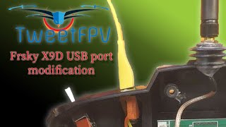 Frsky Taranis X9d USB Modification and Repair [upl. by Hnah527]