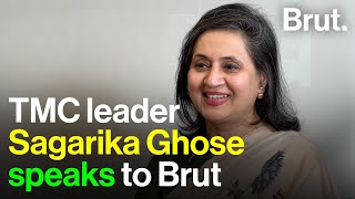 TMC leader Sagarika Ghose speaks to Brut [upl. by Mckeon]