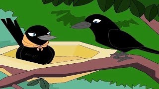 The Intelligent Crow – Stories For Kids  Animation Moral Stories For Kids In English [upl. by Colvin200]