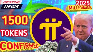 1500 PI COINS Pi Network Millionaire Dream Pi Network Set To Produce over 1000 Millionaires [upl. by Brigitta]