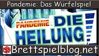 Lets Play amp Test Pandemie Die Heilung  Brettspielblognet [upl. by Ekalb]