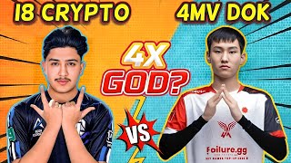 Best 4x Spray Player  i8 Crypto vs 4MV Dok🛑Hacker Spray  Sensitivity ✅PUBG x BGMI [upl. by Marge]