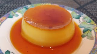 Flan recipe only 3 ingredients [upl. by Brunn]