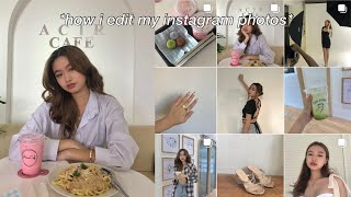 how I edit amp organize my instagram photos 🎞 feed planning location amp tips [upl. by Onia358]