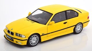 Modelissimo Solido BMW M3 E36 1994 yellow 118 [upl. by Onifur630]