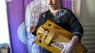 Stefan Dollak plays quotGhaettaquot on the medieval hurdygurdy [upl. by Seuqramed176]