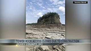 Tower Rock closed to public due to construction [upl. by Esyahc]