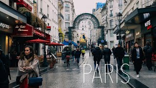 Paris Rue Montorgueil To Place de la République wall [upl. by Ennayrb]