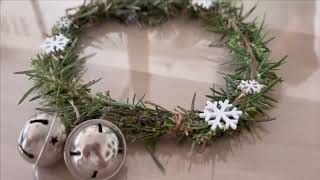 🎄DIY Corona Navideña Natural ¡Crea la Decoración Perfecta para tu Puerta✨ canalVivirBien [upl. by Alexia]