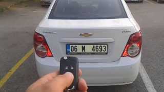 Chevrolet Aveo Sedan bagaj kapağını otomatik yapma [upl. by Attiuqahs479]