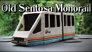 MODELS 10  Building a Miniature Old Sentosa Monorail Model [upl. by Ellenej]