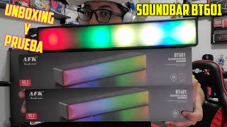 Barra De Sonido BT601  Unboxing y Prueba [upl. by Zoltai333]