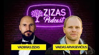 MAN GIMĖ SŪNUS KAIP AUKLĖTI VAIKUS  VAIDAS ARVASEVIČIUS  ZIZAS PODCAST [upl. by Anecuza]