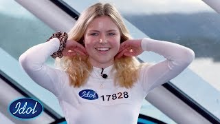 Ida Sofie sjarmerer dommerne med Beyoncé på Hurtigruten  Idol Norge 2020 [upl. by Salisbury]