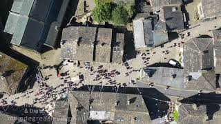 Drone Flight over Haworth  May 2023 [upl. by Yemirej651]