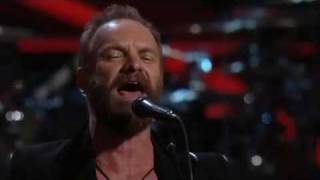 Stevie Wonder amp Sting  Higher Ground and Roxanne Live [upl. by Anelrahc44]