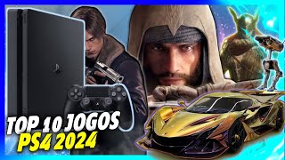 OS 10 melhores JOGOS de PS4 em 2024 [upl. by Hung]