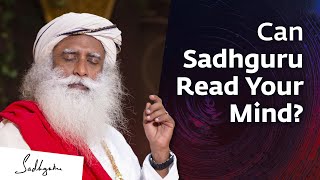 Can Sadhguru Read Your Mind [upl. by Lebazi]