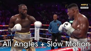 Wilder knocks out Ortiz  All angles  Slow motion Epic Glory Music [upl. by Alvita144]