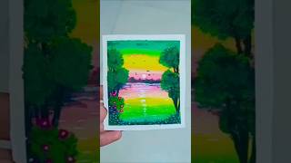 Easy Watercolor panting artandcrafts painting art nature love oldsong shorts [upl. by Bibi]