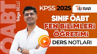 2025 KPSS Sınıf ÖABT Fen Bilimleri Öğretimi  Kavram Öğretim Yöntemleri 2 Soru Çözüm  Tolga Belli [upl. by Cherish]