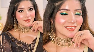 Saste Me PARLOUR Jaisa Makeup  How to Do Parlour Makeup At Home [upl. by Carmencita]