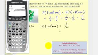 Probability of Independent Events [upl. by Laurice]