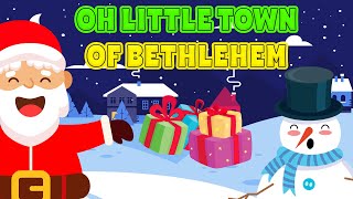 O Little Town of Bethlehem with Lyrics  O Little Town of Bethlehem Christmas Song [upl. by Rojas647]