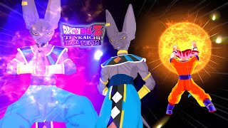 Beerus Legendary Finish DB Legends Mod  Dragon Ball Ultimate Tenkaichi Tag Team Mods [upl. by Peterec]