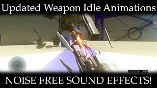 Halo 5 Sound Effects  PART 38  Updated Gun Idle Animations [upl. by Nanreik]